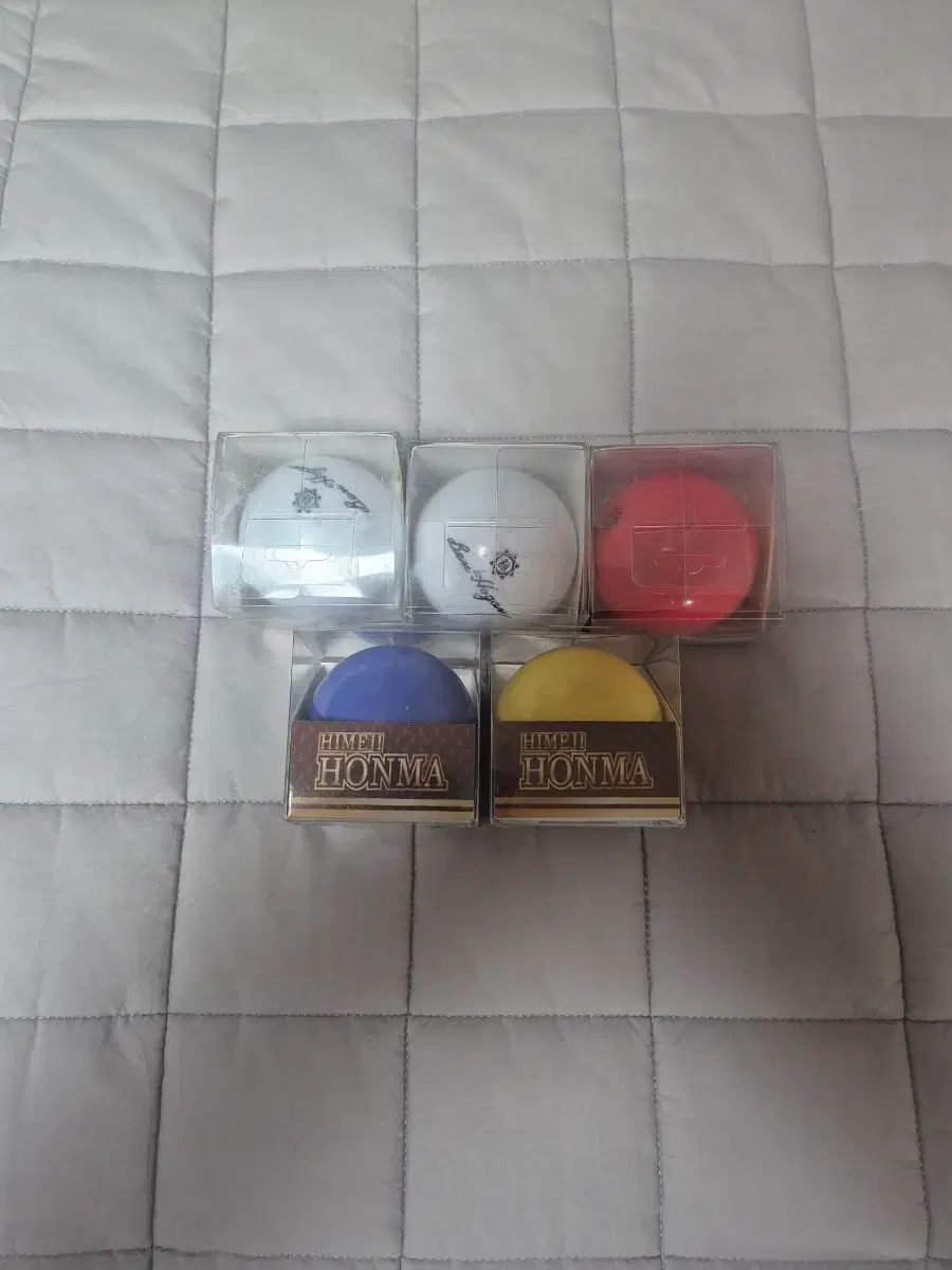 正規品 未使用 3ピース パークゴルフボール