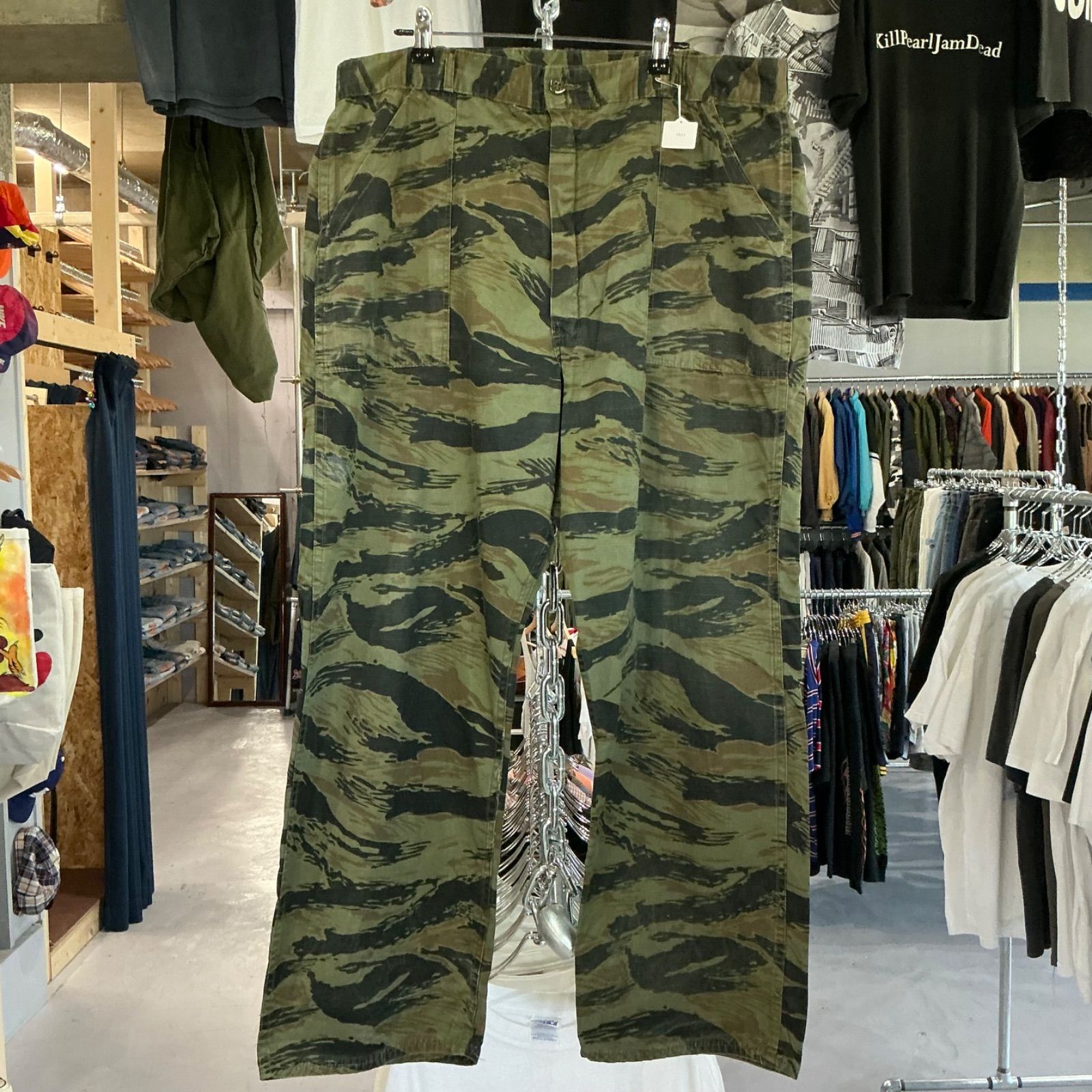 KAMO Tiger Stripe Baker Pants タイガーストライプ ベイカーパンツ