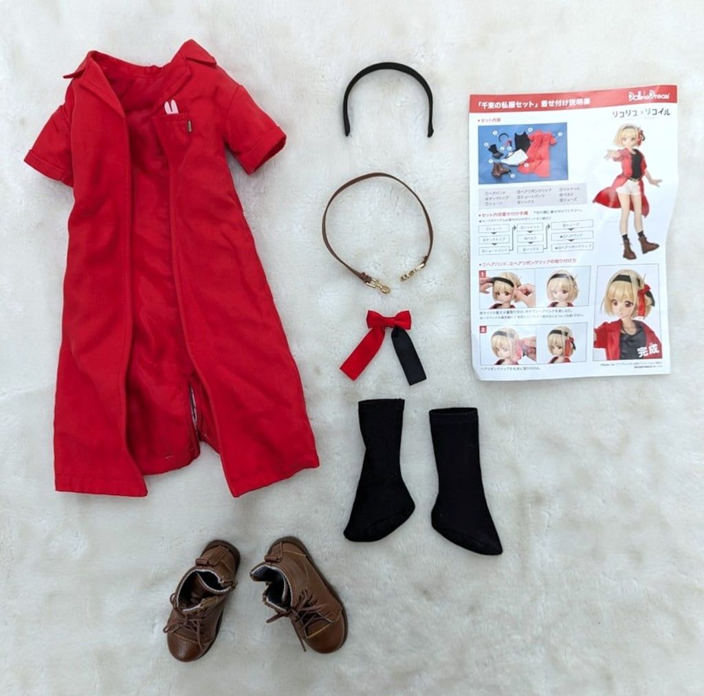 ボークス DD限定衣装 リコリス・リコイル 千束の私服セット サイズ:DDS/DD