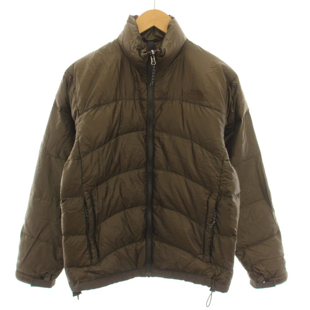 ザノースフェイス THE NORTH FACE サミットシリーズ SUMMIT SERIES アコンカグアジャケット Aconcagua Jacket ダウンジャケット アウター ロゴ刺繍 S 茶 ブラウン ND18200 /YT ■GY62