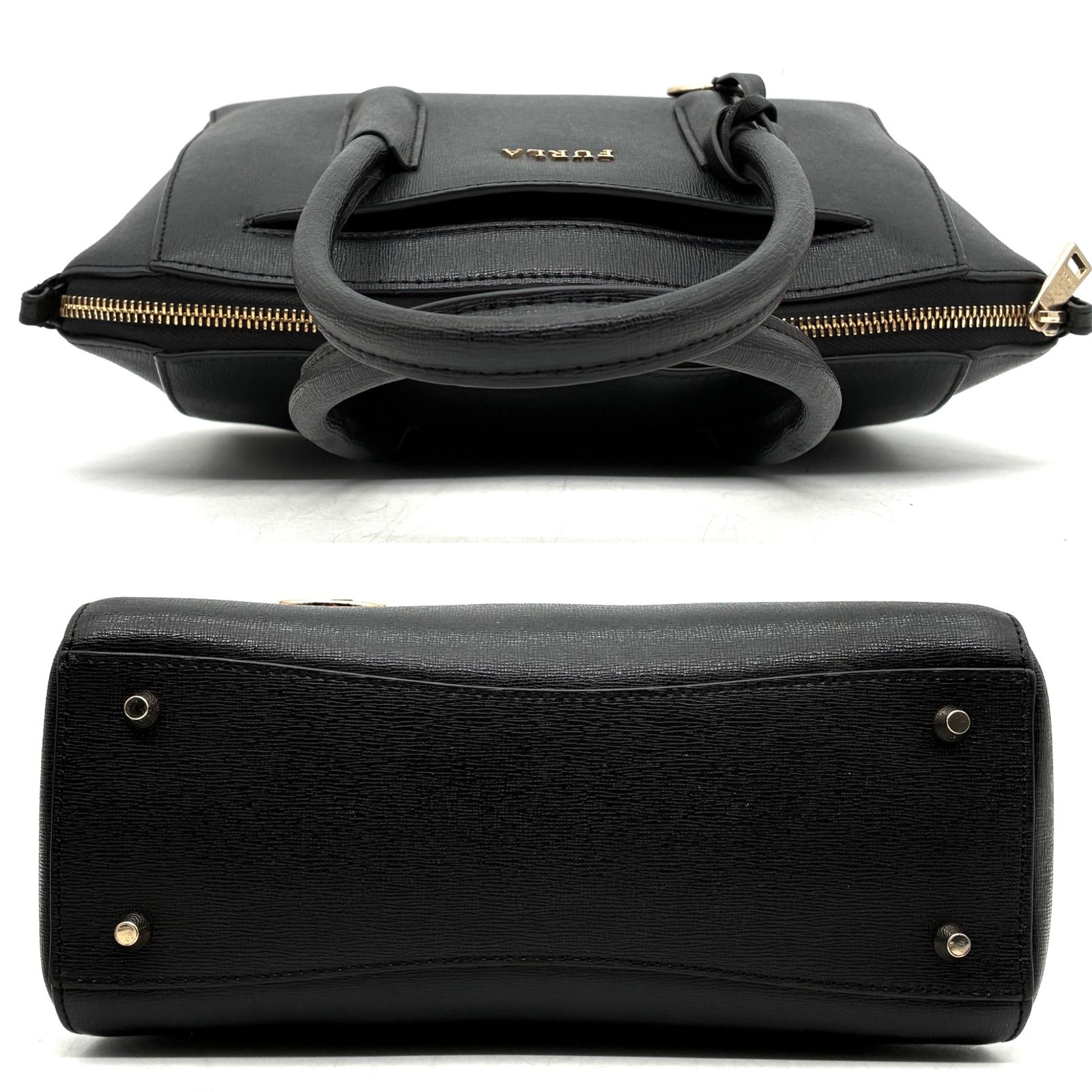 極美品 フルラ FURLA テッサ 2WAY ハンドバッグ ショルダーバッグ 