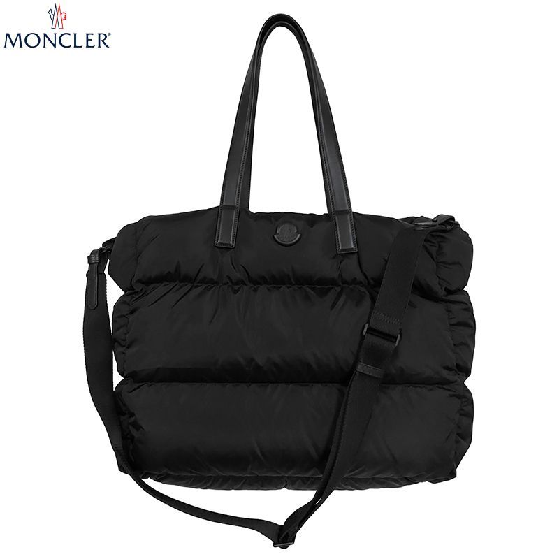 MONCLER モンクレール 新品 5D00010 M7451 ダウン トートバッグ ショルダー付き 鞄 イタリア製 メンズ レディース ユニセックス 送料無料 並行輸入品