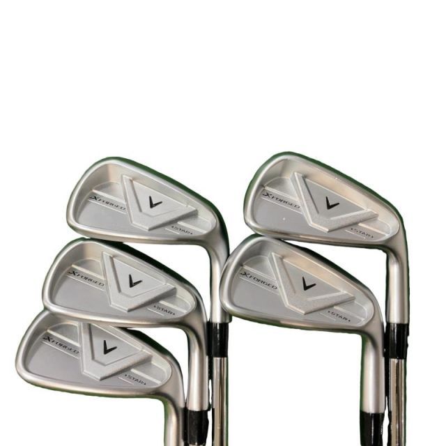 【中古】 キャロウェイ X FORGED STAR(2026) 5S アイアンセット IR 純正特注シャフト (フレックスR) メンズ 男性用 右利き 右用 Cランク ゴルフクラブ 70,215円