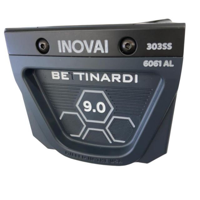 【中古】 ベティナルディ BETTINARDI INOVAI REV 9.0(2024) CENTER 34インチ パター PT スチール (フレックスその他) メンズ 男性用 右利き 右用 Bランク ゴルフクラブ