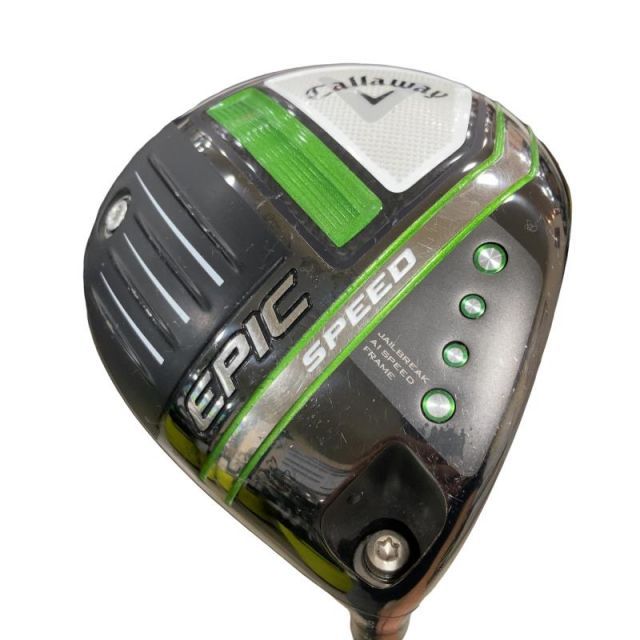 【中古】 キャロウェイ EPIC SPEED 9° ドライバー DR 純正特注シャフト (フレックスS) メンズ 男性用 右利き 右用 Cランク ゴルフクラブ