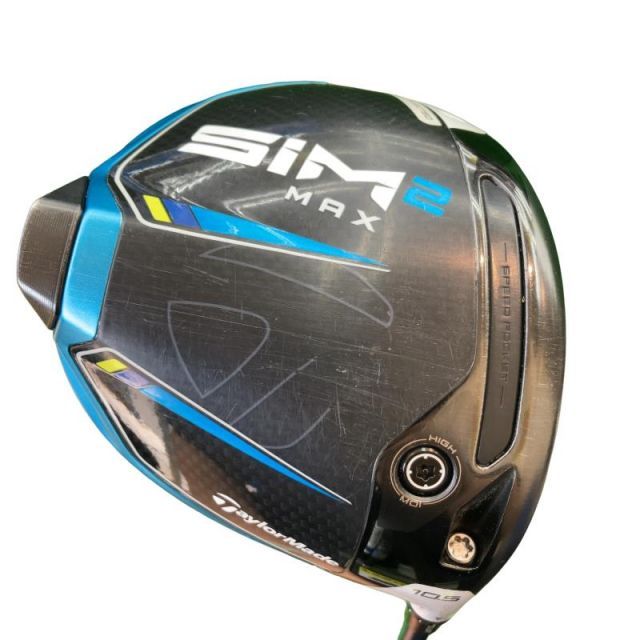 【中古】 テーラーメイド SIM2 MAX 10.5° ドライバー DR TENSEI BLUE TM50(SIM2 DR) (フレックスSR) メンズ 男性用 右利き 右用 Cランク ゴルフクラブ