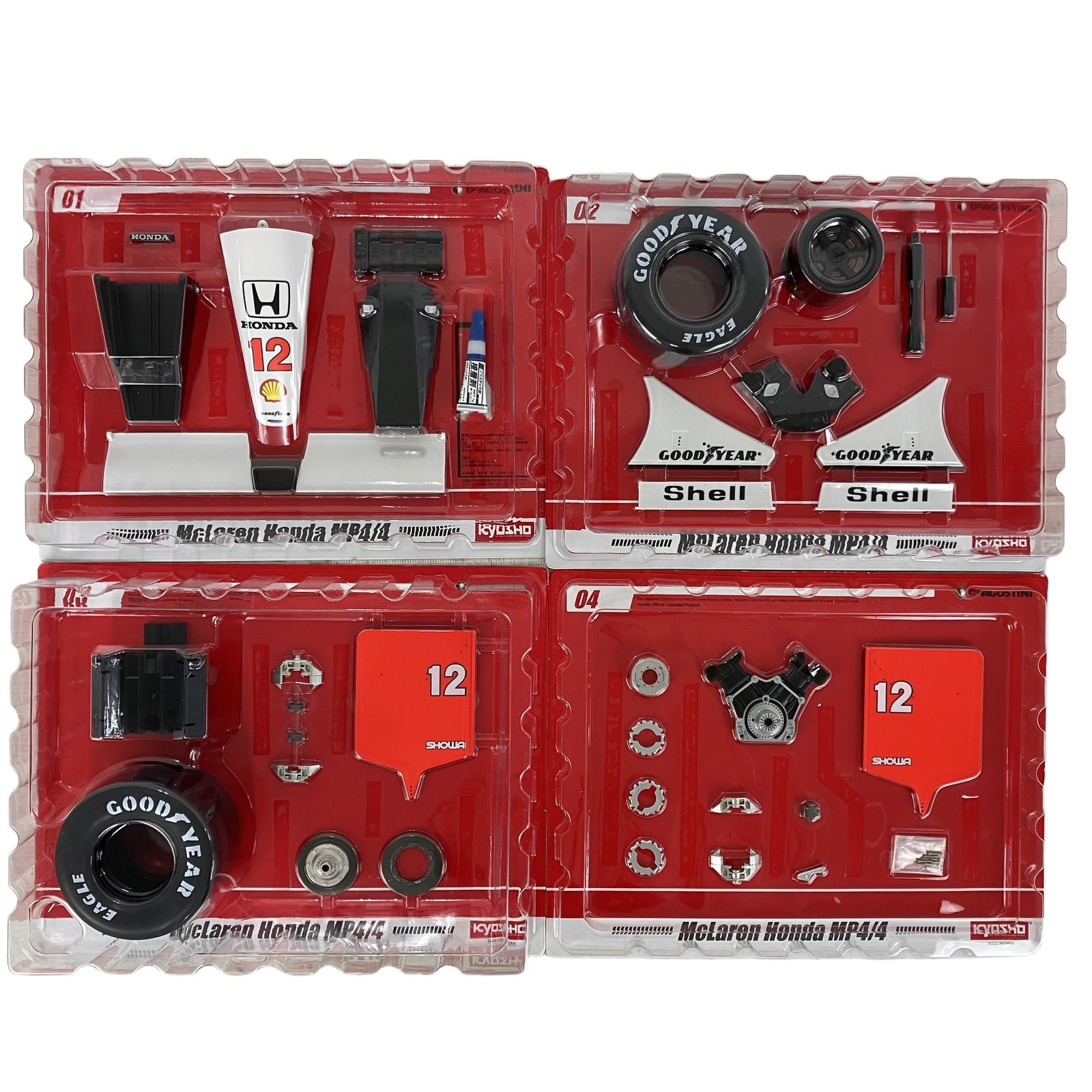 DeAGOSTINI 週刊 マクラーレン ホンダ MP4/4 全70巻セット McLAREN HONDA ディアゴスティーニ 未使用 Y11495012