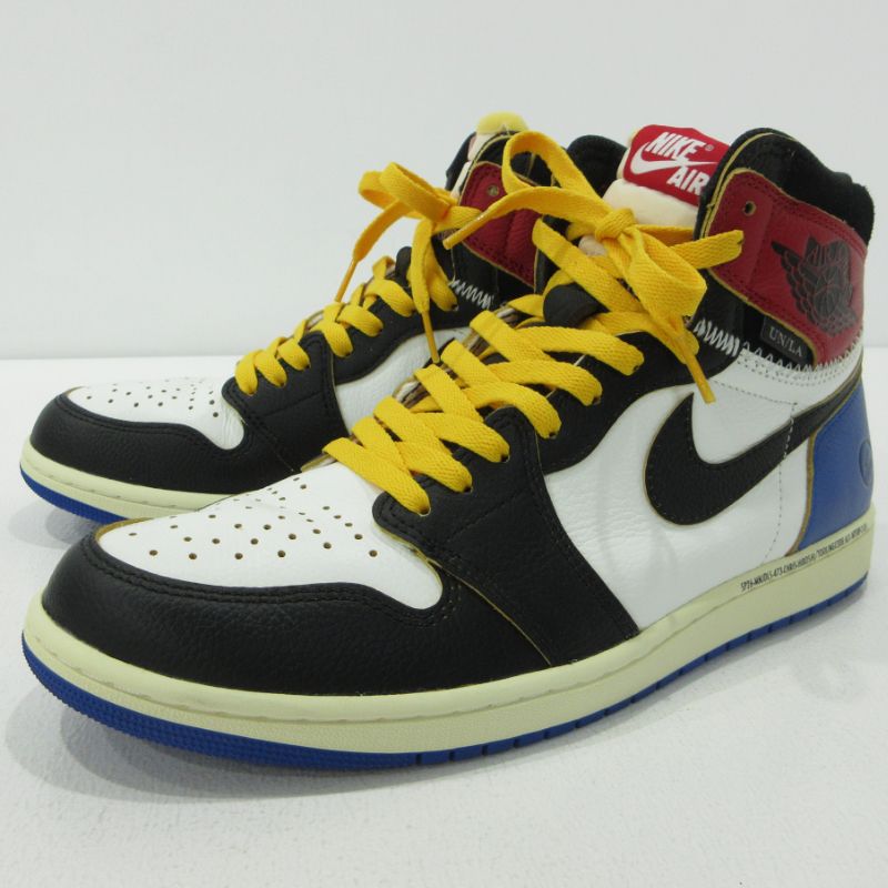 【三重本店】 中古 NIKE | ナイキ スニーカー AJ 1 High OG ×fragment ×UNION IO7847-002 マルチカラー サイズ：29.0cm 【126】