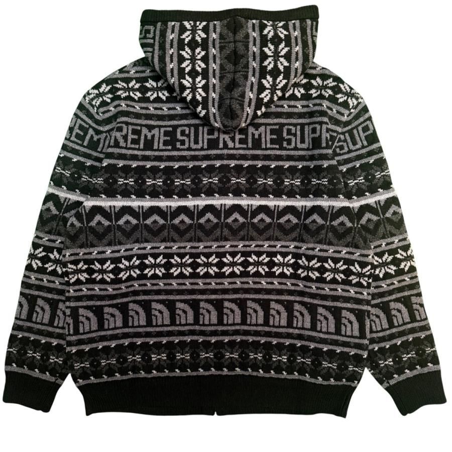 【新古品】サイズ【L】シュプリーム×ザノースフェイス Supreme×THE NORTH FACE 22AW／ TS Faire Isle F／Z Hooded Sweater ／ジップアップニットセーター ／NT52212I　 8065000237360