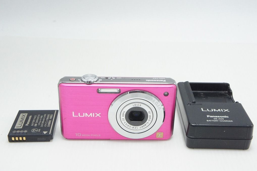 Translated product Panasonic Panasonic LUMIX DMC-FS7 compact digital camera pink 260803d