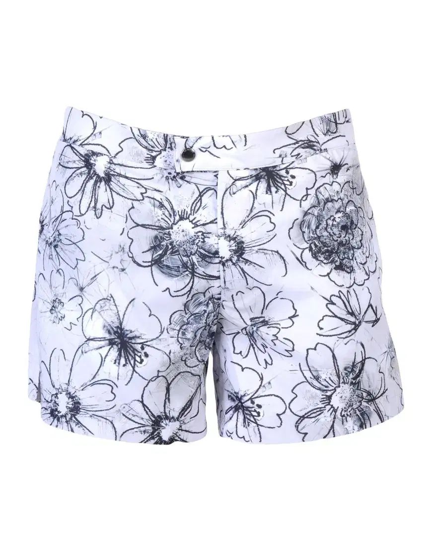 JIL SANDER BROKEN FLOWER SWIMMING PANTS