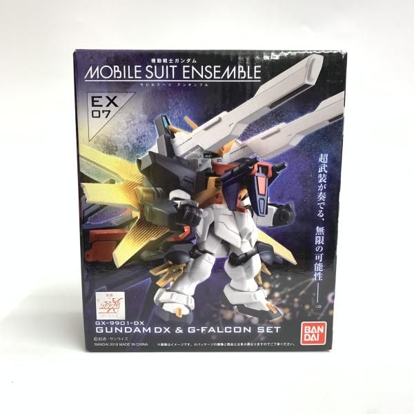 【中古】MOBILE SUIT ENSEMBLE EX07 ガンダムDX&Gファルコンセット[18]