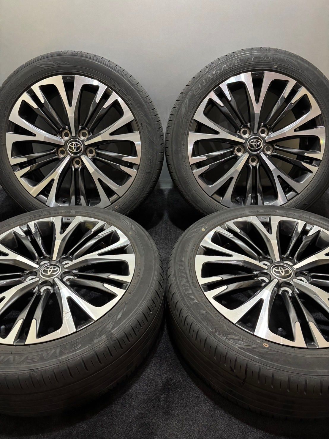 ★215/50R18 DUNLOP/ENASAVE EC300+ 21年製 トヨタ ヤリスクロス 純正 18インチ 7J +50 114.3 5H 夏タイヤ 4本 (南6-M908) 45,600円