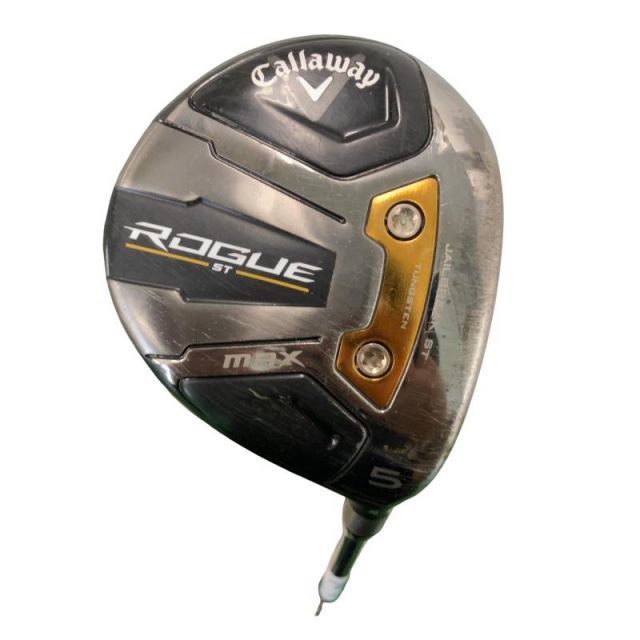 【中古】 キャロウェイ ROGUE ST MAX 5W フェアウェイウッド FW 純正特注シャフト (フレックスS) メンズ 男性用 右利き 右用 Dランク ゴルフクラブ