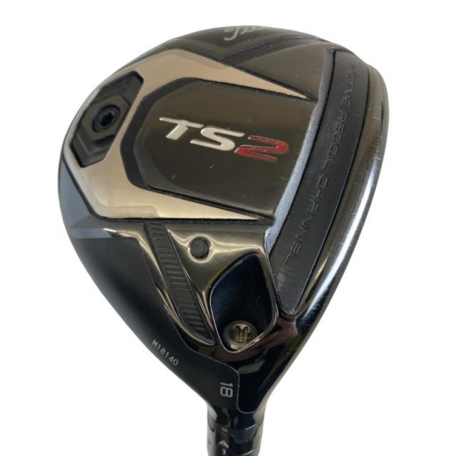 【中古】 タイトリスト TS2 18° フェアウェイウッド FW リシャフト (フレックスその他) メンズ 男性用 右利き 右用 Cランク ゴルフクラブ