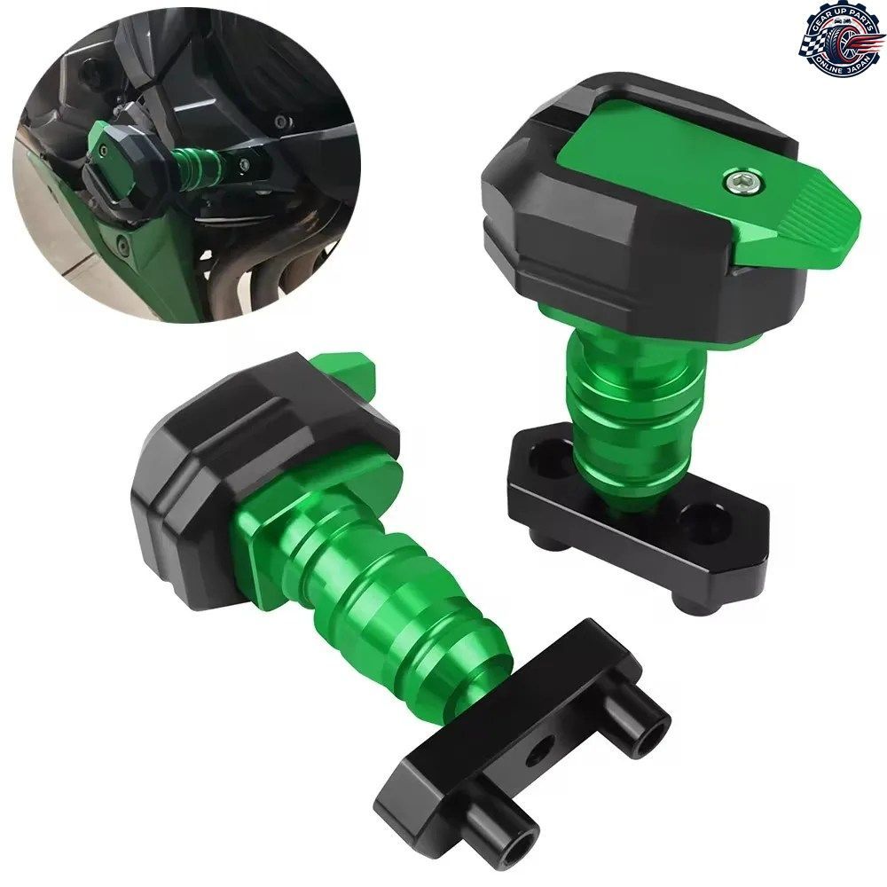 サキ Z750 2007-2013 2012 2011 2010 オートバイ カワサキ転倒保護フレームスライダーフェアリングガードクラッシュパッドプロテクターカス