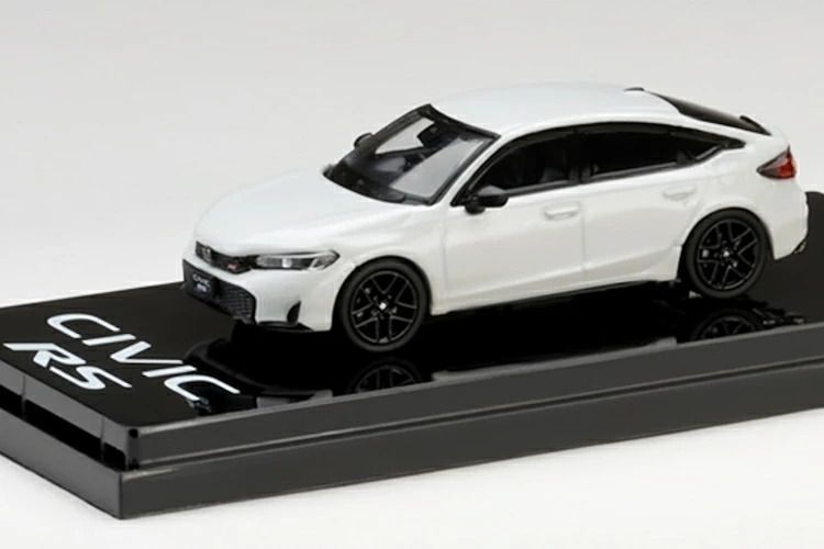 ホビージャパン 1/64 シビック RS FL1 クリスタル プラチナ ホワイト パール Honda CIVIC Crystal Platinum White Pearl HJ642046AW