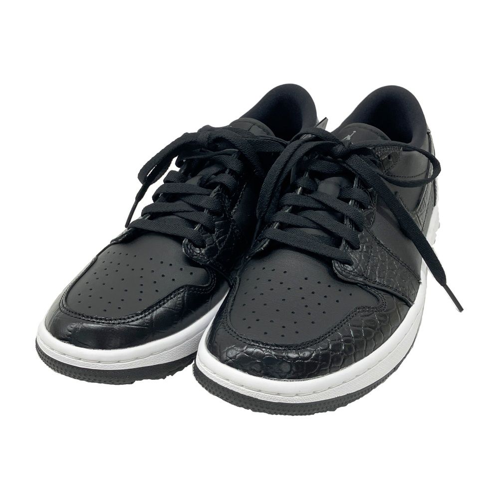 NIKE GOLF ナイキゴルフ DD9315-003 AIR JORDAN 1 LOW G スパイクレスゴルフシューズ ブラック系 27.0cm [240101750867] ゴルフウェア メンズ ストスト