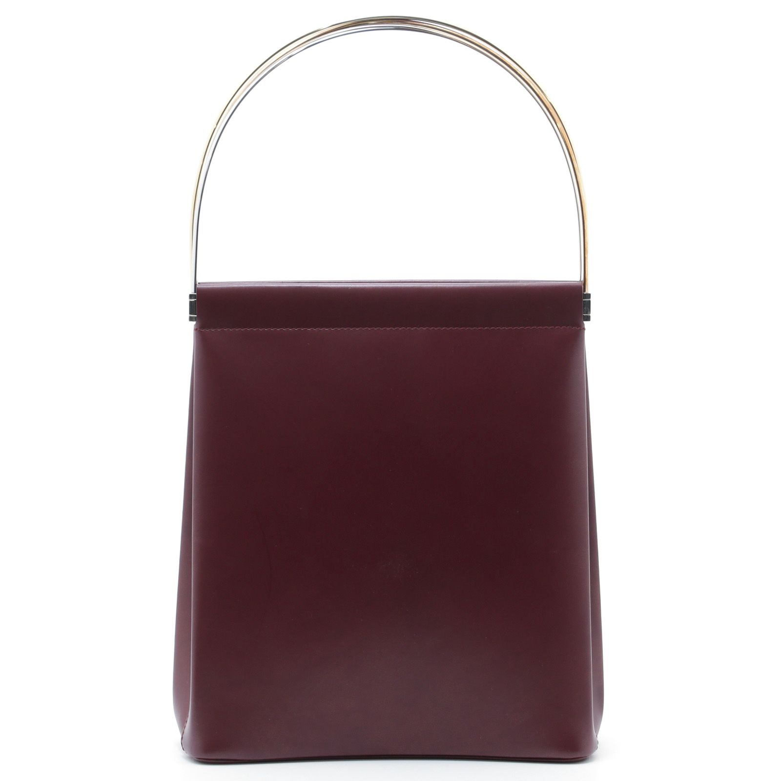 CARTIER カルティエ トリニティ ボルドー レザー ハンドバッグ レザー ボルドー レディース【中古】433 41,141円