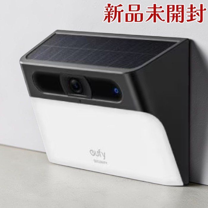 Anker Eufy 防犯カメラ T81A0311 センサーライト一体型 2K ソーラー充電 IP65