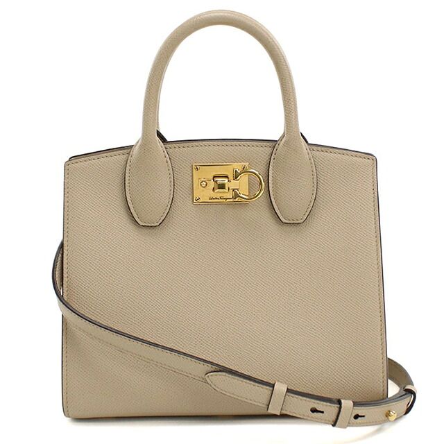 フェラガモ FERRAGAMO バッグ レディース 21 1424 ガンチーニ スタジオボックスバッグ ミニ 2WAY