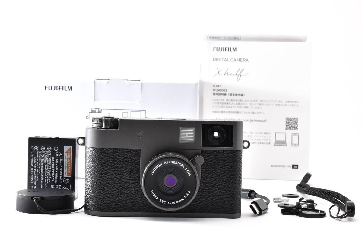 ★極上品★フジフイルム FUJIFILM X half X-HF1 シルバー★　YMA1869＃60