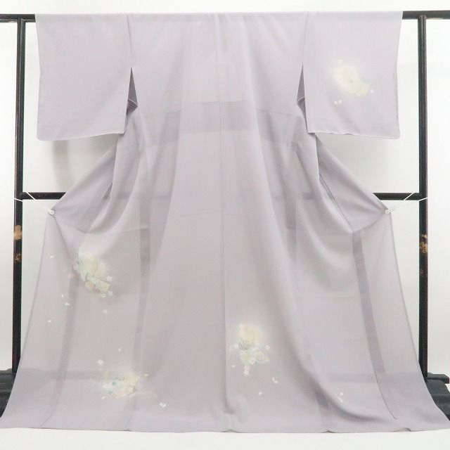 新品・夏訪問着】絽 東急謹製 夏着物 正絹 仕付け糸付 tomihisa”柔らか