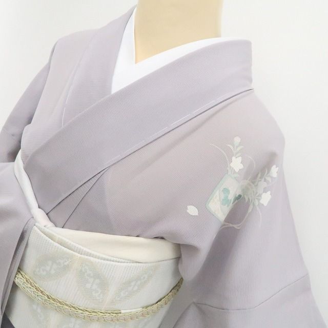 新品・夏訪問着】絽 東急謹製 夏着物 正絹 仕付け糸付 tomihisa”柔らか