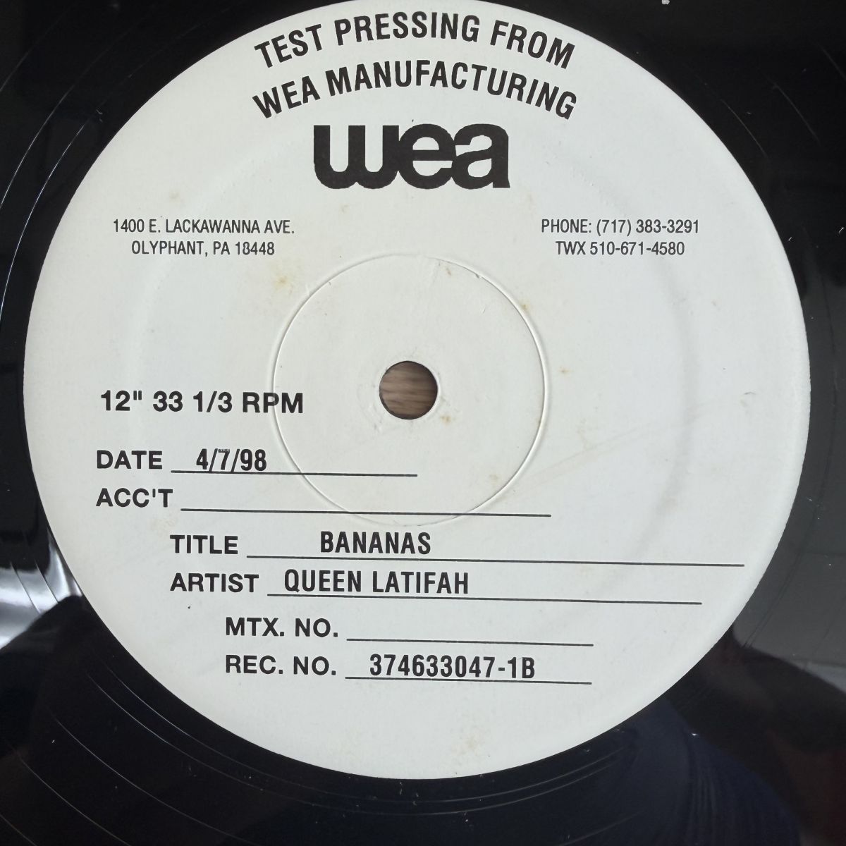 US Queen Latifah / Bananas 12
