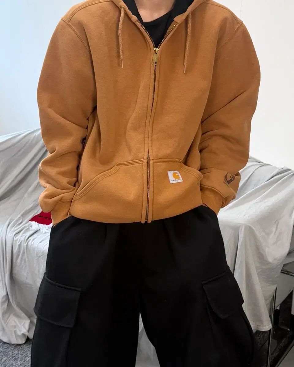Carhartt カーハート レインディフェンダー テンジャン フードジップアップ S