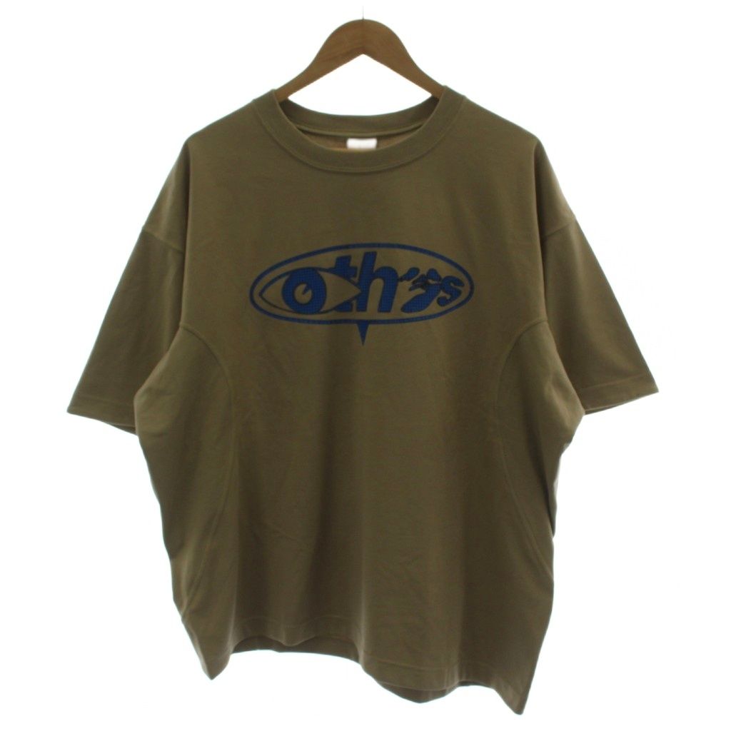 ナイキ NIKE x Off-White Men's T-shirt 005 Tシャツ 半袖 ロゴ XXL ベージュ DN1758-247 /GG