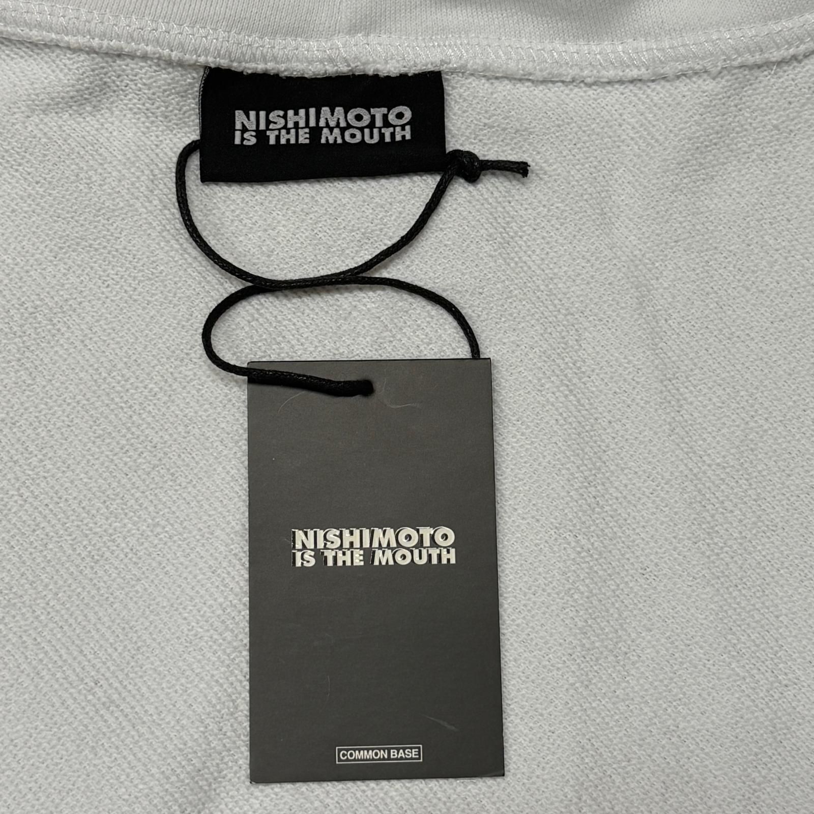 参考上代20900円 未使用 NISHIMOTO IS THE MOUTH 2 FACE ZIP SWEAT HOODIE ジップフーディー スウェットパーカー ニシモトイズザマウス NIM-W07 ホワイト M （17670M）