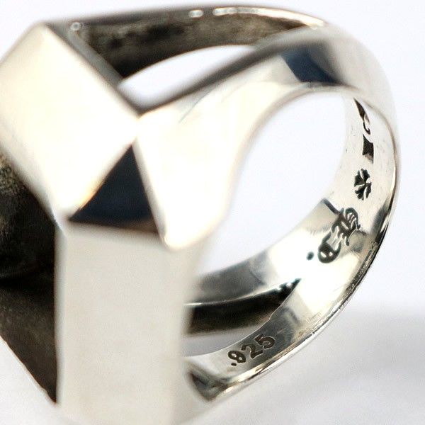 CHROME HEARTS 銀座店 クロムハーツ ガレスピュー コラボ リング 指輪 メンズ シルバー SV925 約11号 104010