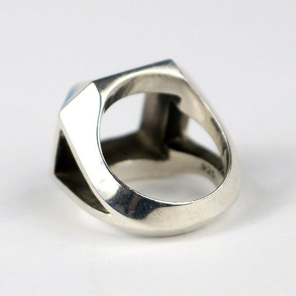 CHROME HEARTS 銀座店 クロムハーツ ガレスピュー コラボ リング 指輪 メンズ シルバー SV925 約11号 104010
