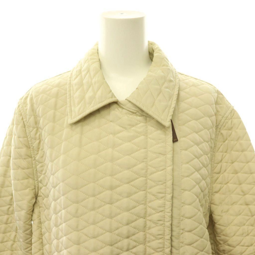 マックスマーラ ウィークエンドライン MAX MARA WEEKEND LINE キルティングジャケット コート ジップアップ 44 ベージュ /HK ■OS マックスマーラ ウィークエンドライン MAX MARA WEEKEND LINE キルティングジャケット コート ジップアップ 44 ベージュ /HK ■OS
