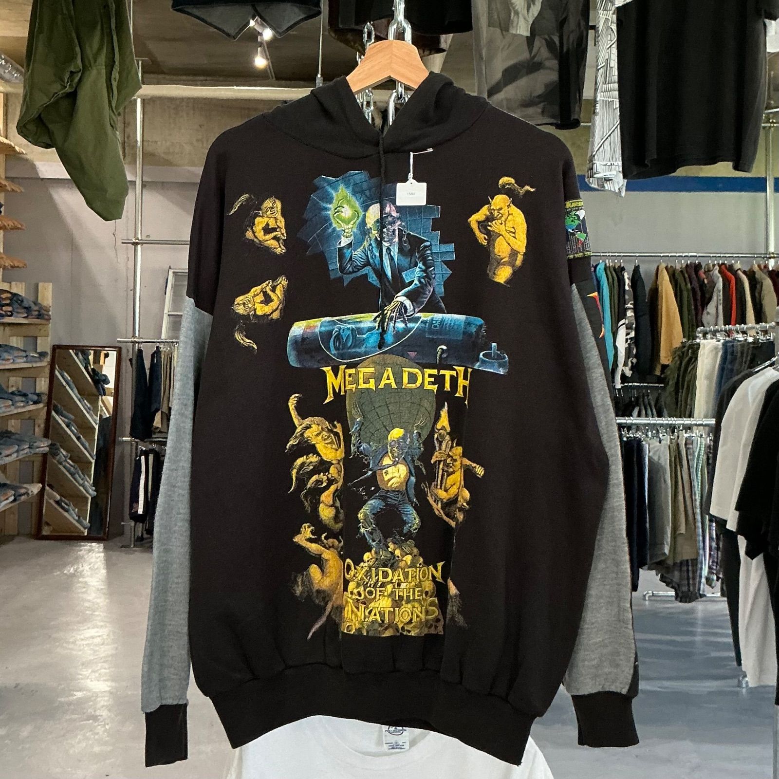 MEGADETH Band Hoodie メガデス パーカー 10,147円