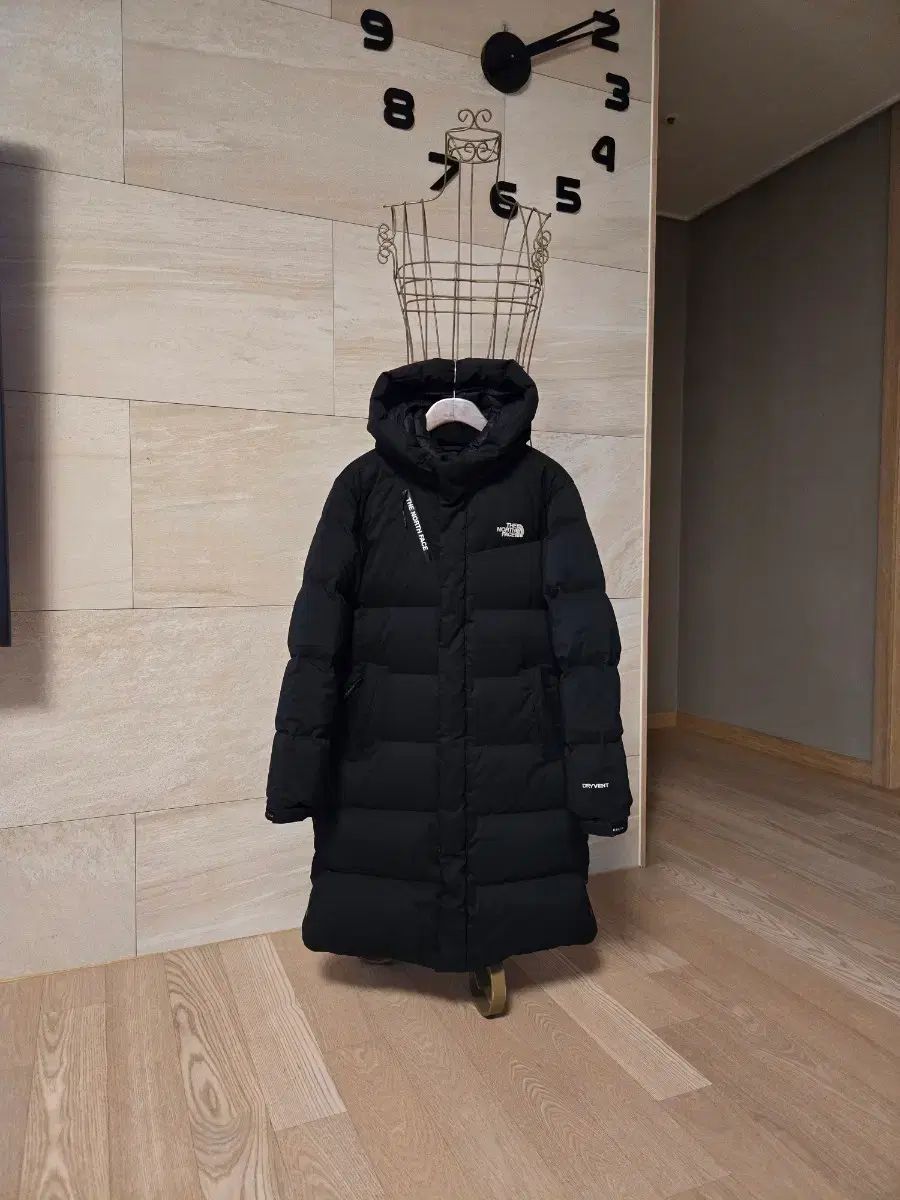 150 THE NORTH FACE ザノースフェイス ドライイベント キッズ グース ダウンジャケット ロング丈