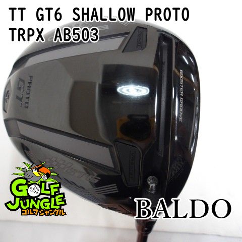 【中古】ドライバー バルド TT GT6 SHALLOW PROTO TRPX AB503 SR 10ドライバー 地クラブ カスタム カーボンシャフト おすすめ メンズ 右[4641]