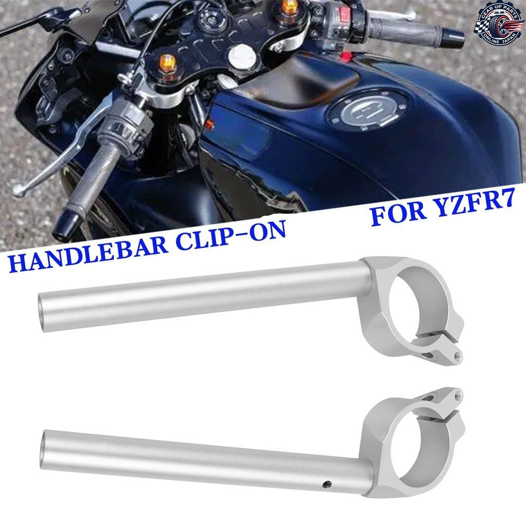 R7 ハンドルバー クリップオン ハンドルバー クリップオン フォークチューブ ヤマハ YZF-R7 YZFR7 YZF R7 2022 2023 2024 オートバイ ハン