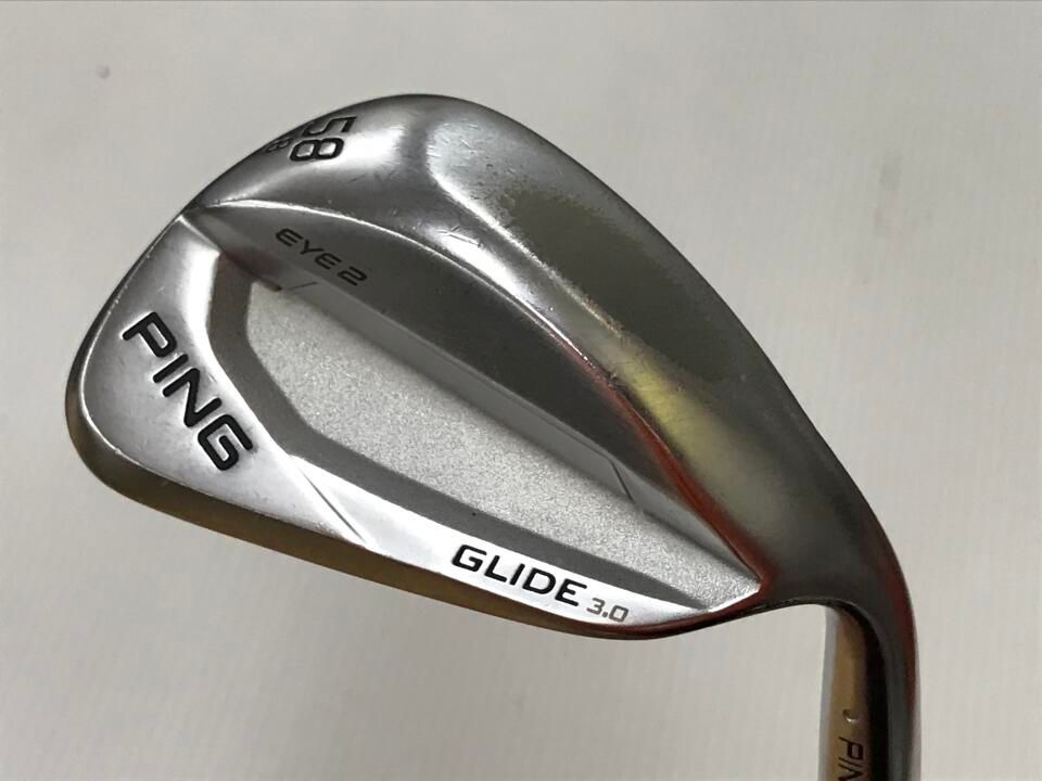 ピン　【訳あり】GLIDE 3.0　58度　ダイナミックゴールド EX ツアー イシュー　S200フレックス　ウェッジ　中古【最短即日発送】