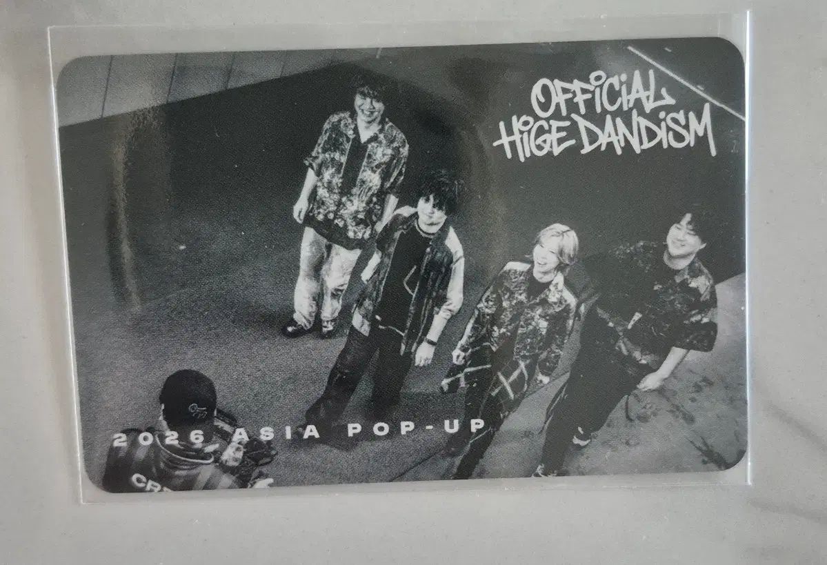 OFFICIAL 髭男dism ポップアップイベント 限定モデル トレカ5枚 まとめ 6,300円