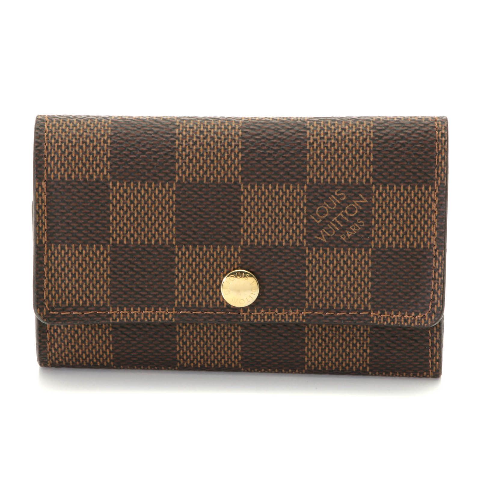 LOUIS VUITTON ルイ・ヴィトン ミュルティクレ6 ダミエ N62630 キーケース ダミエキャンバス ブラウン RFIDタグ刻印 レディース【中古】434 24,093円