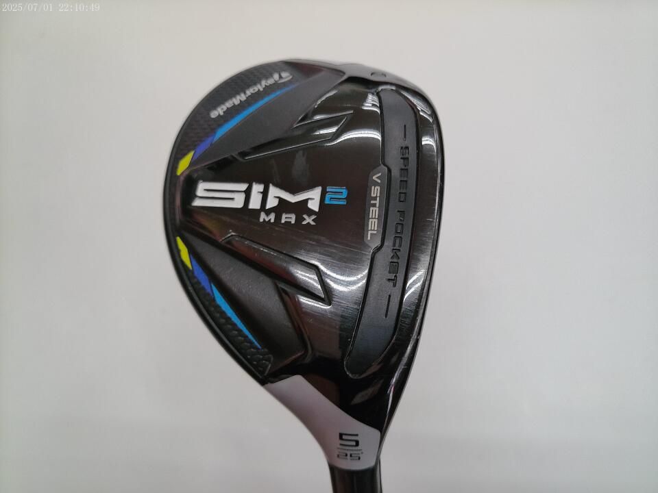 テーラーメイド　SIM2 MAX　25度　TENSEI BLUE TM60(SIM2)　Sフレックス　ユーティリティ　中古　ゴルフドゥ！NEXT川越店【最短即日発送】