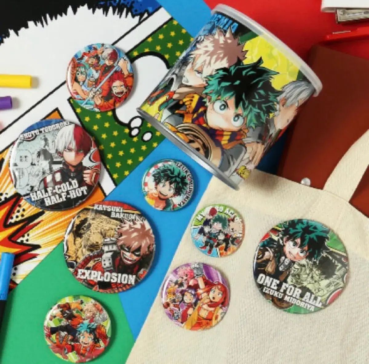 僕のヒーローアカデミア 缶バッジ 丸のまま ヒロアカ 7,897円