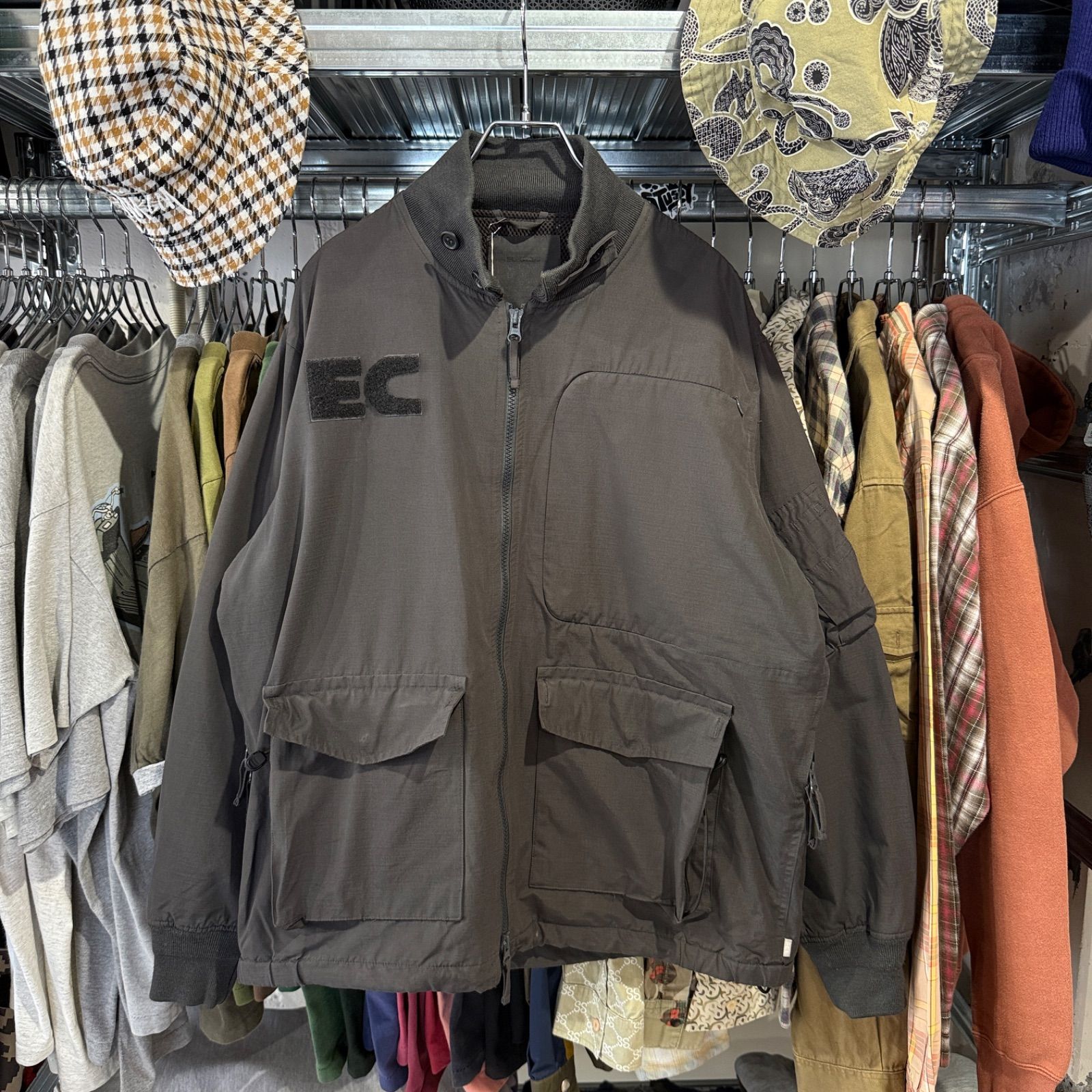 02AW ELECTRIC COTTAGE 裏原 2WAY ミリタリージャケット Archive アーカイブ Y2K ] ELECTRIC COTTAGE / 00′s G8 flight Jacket