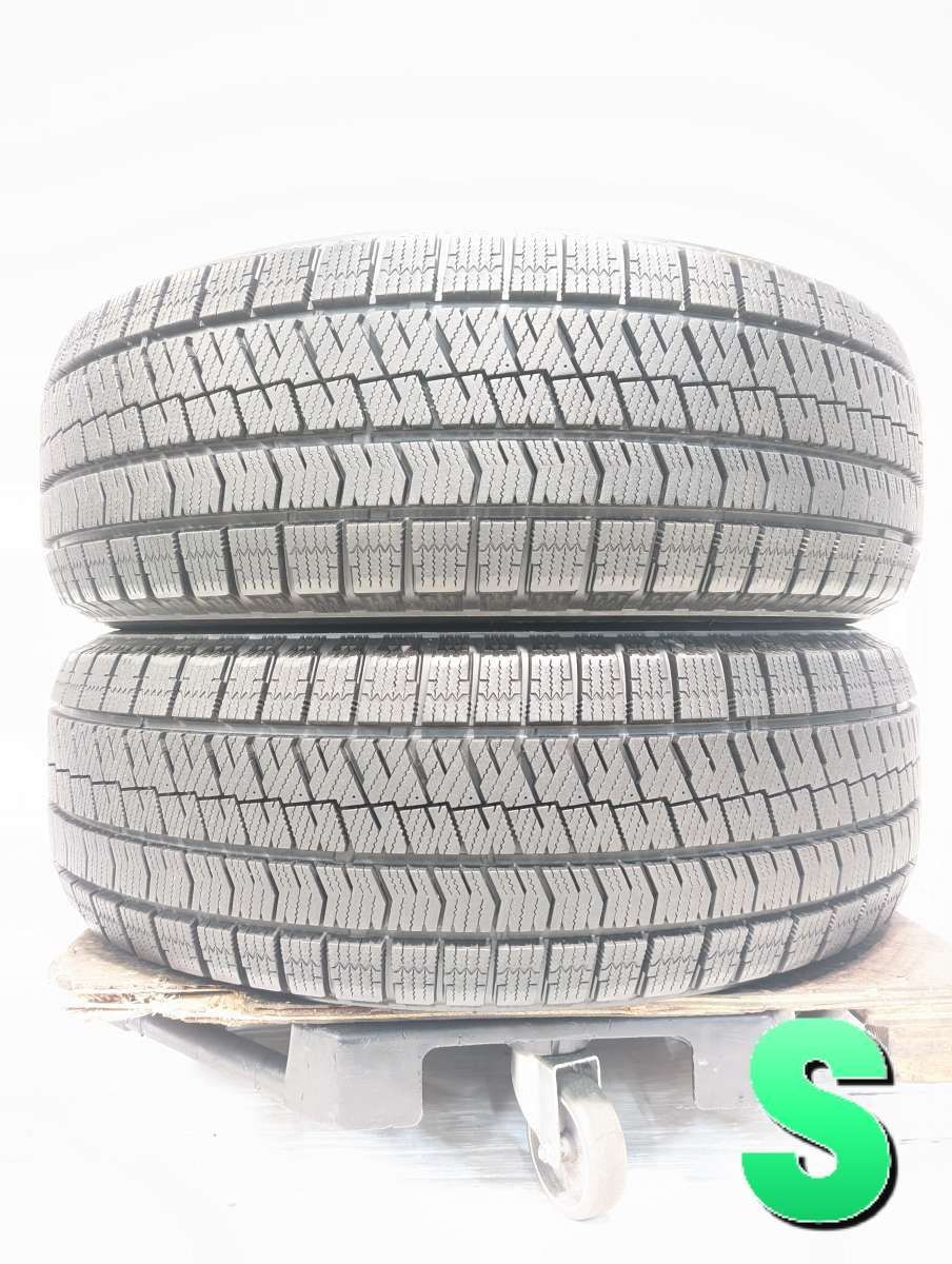 225/60R17 ブリヂストン ブリザック VRX2 中古タイヤ スタッドレスタイヤ 2本セット w17260727990
