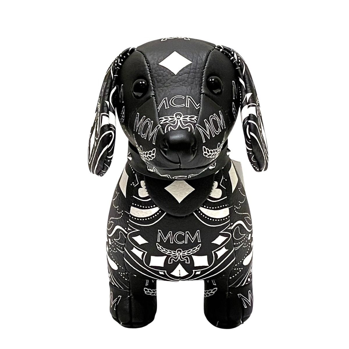 エム・シー・エム MCM ダックスフント ヴィセトス ホビー 総重量約463g コーテッドキャンバス MELDAMM03BK001 ユニセックス