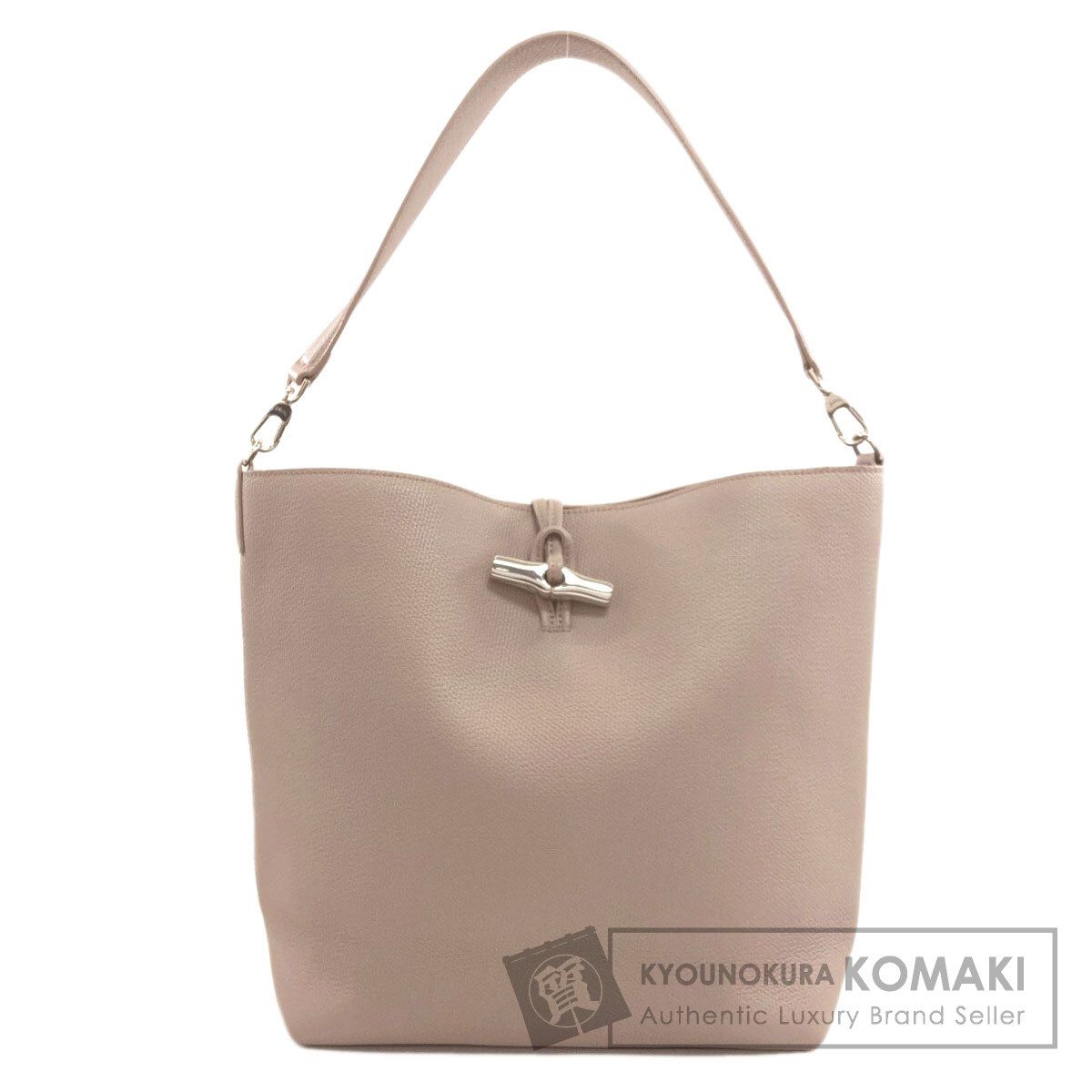 Longchamp ロンシャン ワンショルダー ル ロゾ ショルダーバッグ カーフ レディース [中古]