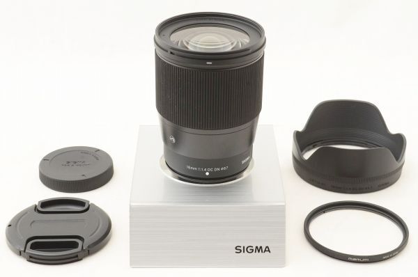 ☆極上美品☆ SIGMA シグマ 16mm F1.4 DC DN Contemporary Xマウント ♯26072703