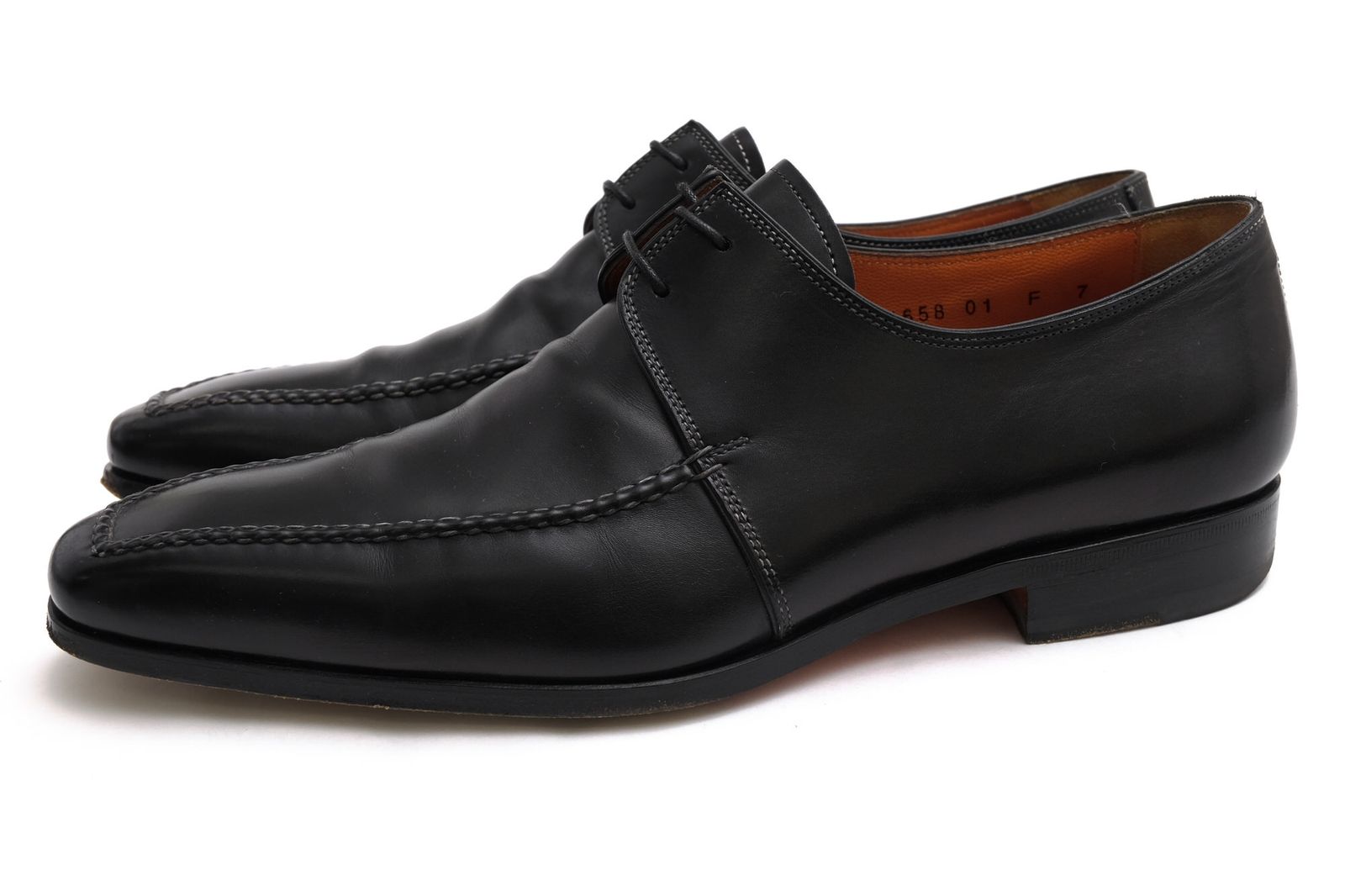 サントーニ／Santoni シューズ ビジネスシューズ 靴 ビジネス メンズ 男性 男性用 レザー 革 本革 ブラック 黒 MCBO11658BC1INENN01 細身 Uチップ マッケイ製法 レザーソール